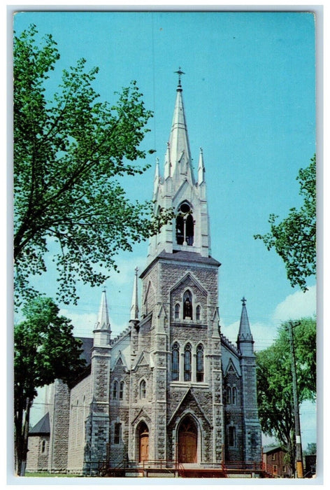 c1950's St. Paul Church Aylmer Quebec Canada Vintage Unposted Postcard