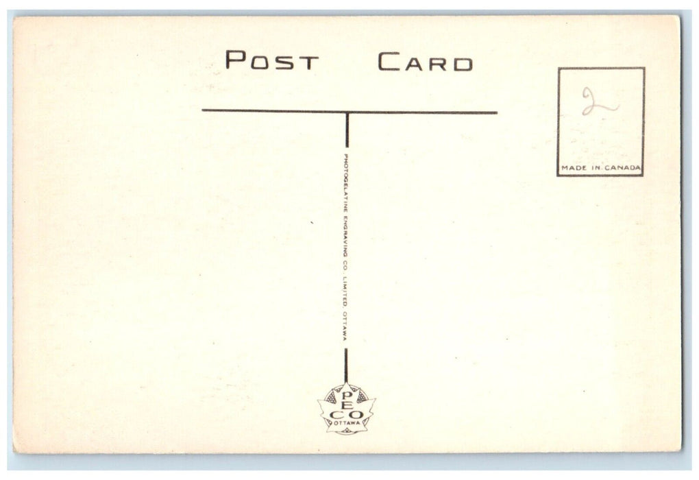 c1940's Apple Orchards in Bloom Annapolis Valley Nova Scotia Canada Postcard