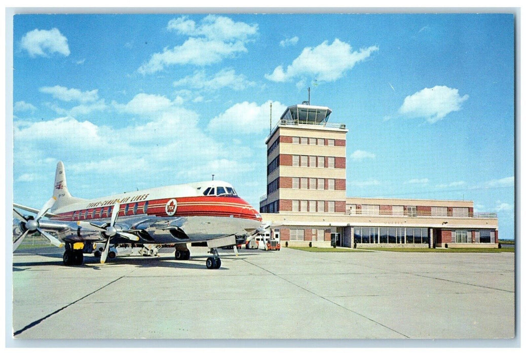 c1960's Trans-Canada Airlines Viscount Airplane PQ (Quebec) Canada Postcard