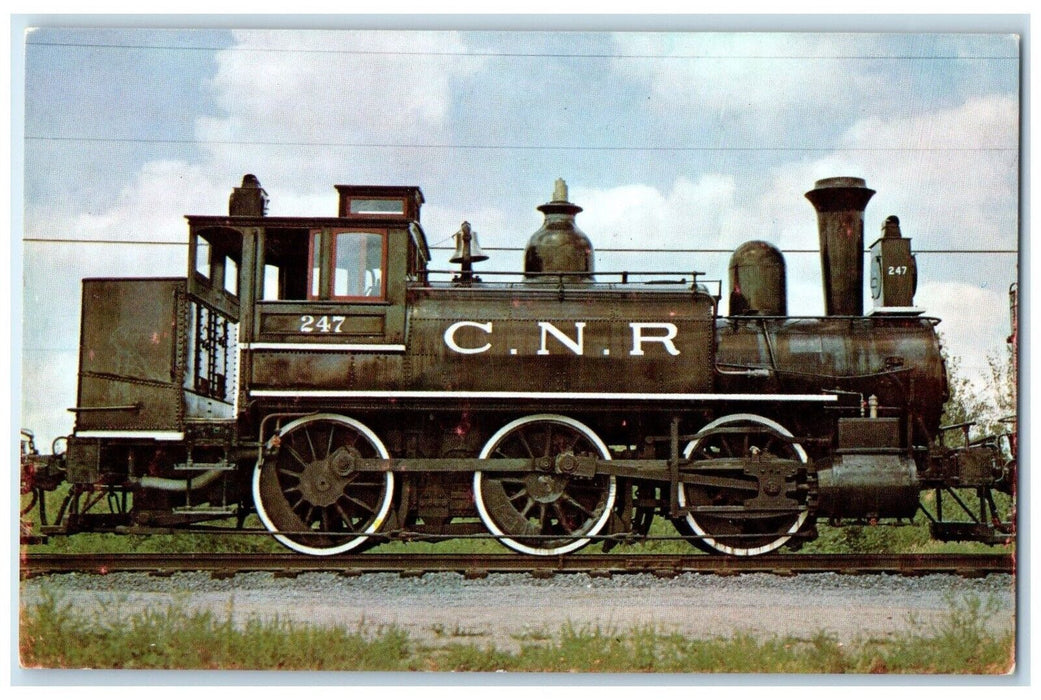 c1950's Steam Yard Engine 1894 National Museum of Science Canada Postcard