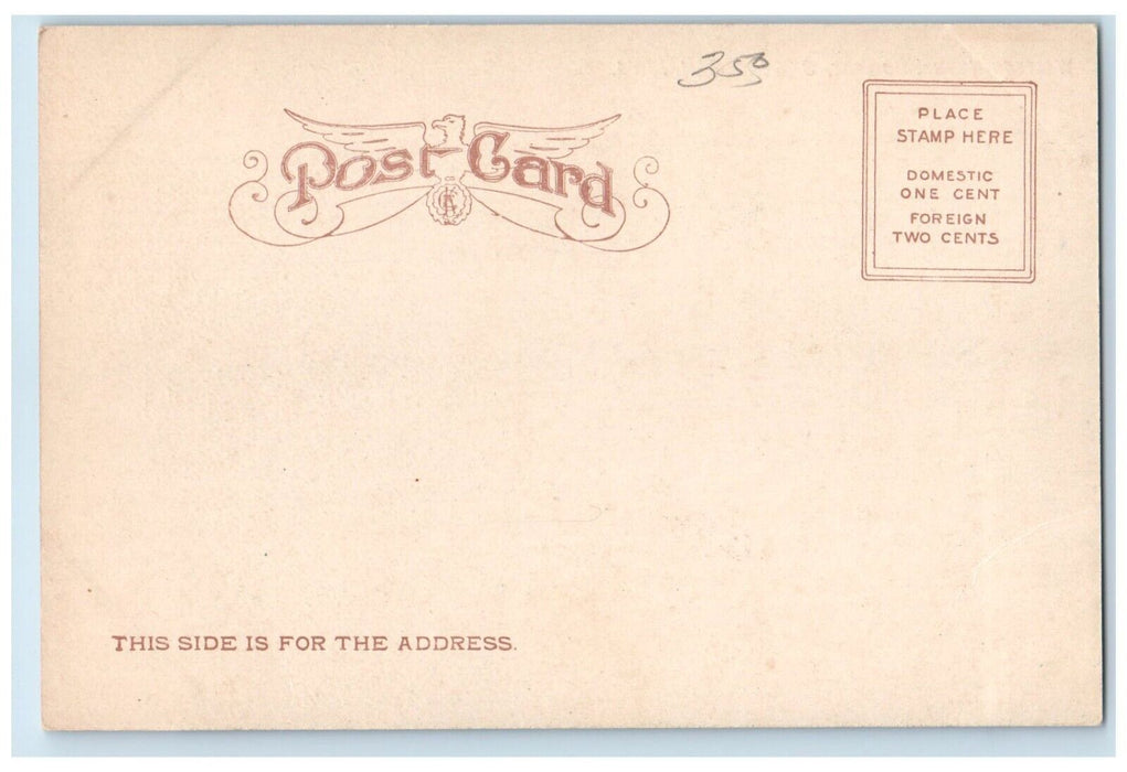 c1905 Exterior View Western Normal College Building Shenandoah Iowa IA Postcard