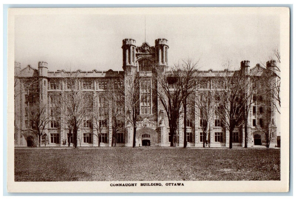 c1910's Connaught Building Front View Ottawa Canada RPPC Photo Antique Postcard