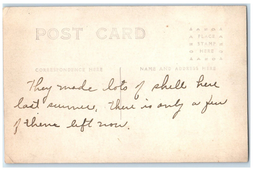 c1910's Military Shell Manufacturing Plant Factory Railroad RPPC Photo Postcard