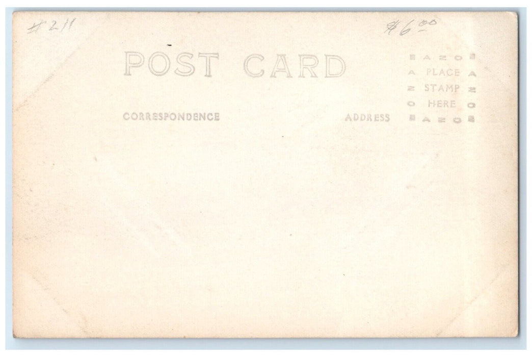 c1930's Upper View Grand River Dam Grand River Oklahoma OK RPPC Photo Postcard