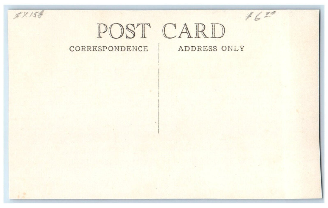 c1910's Big Dam Thompson Canon Colorado CO, Waterfalls RPPC Photo Postcard