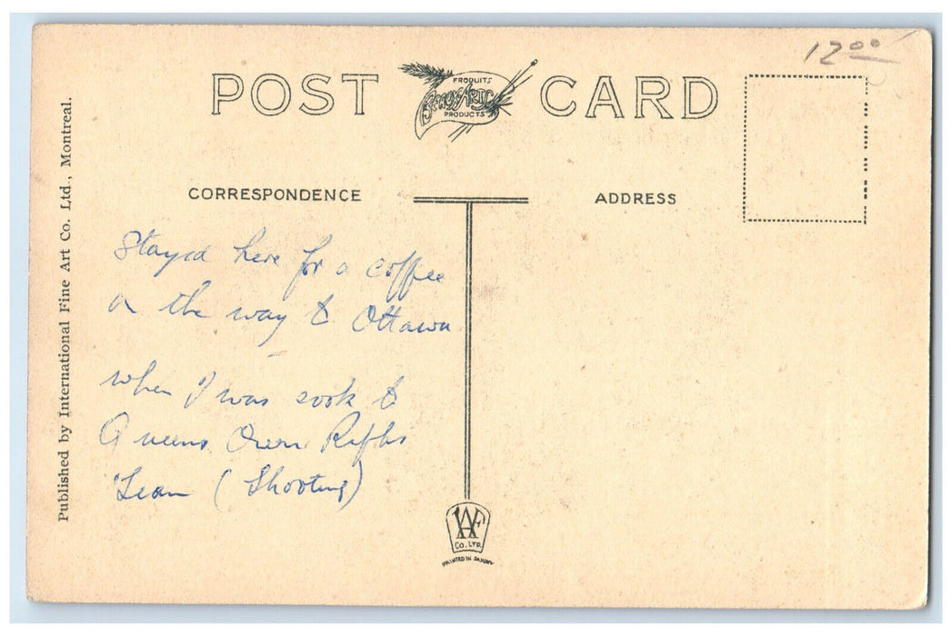 c1950's Watsonian Inn 6 Richmond Road Westboro Ontario Canada Postcard