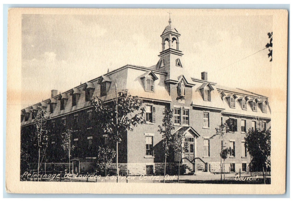 c1950's Convent Pilgrimage of Lourdes Eastview Centre Canada Postcard