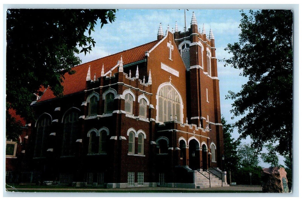 1998 St. John's Evangelical United Church Christ Mehlville Missouri MO Postcard