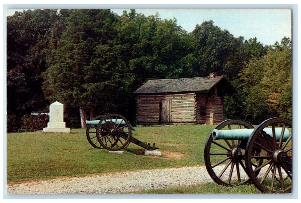 c1960 Snodgrass House Chickamauga Battlefield Ft Oglethorpe Georgia GA Postcard