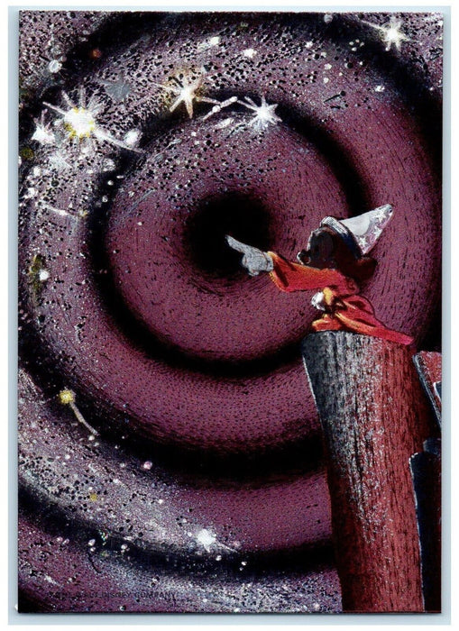 Dufex Fantasia Mickey Mouse Disney Character Walt Disney Vintage Postcard