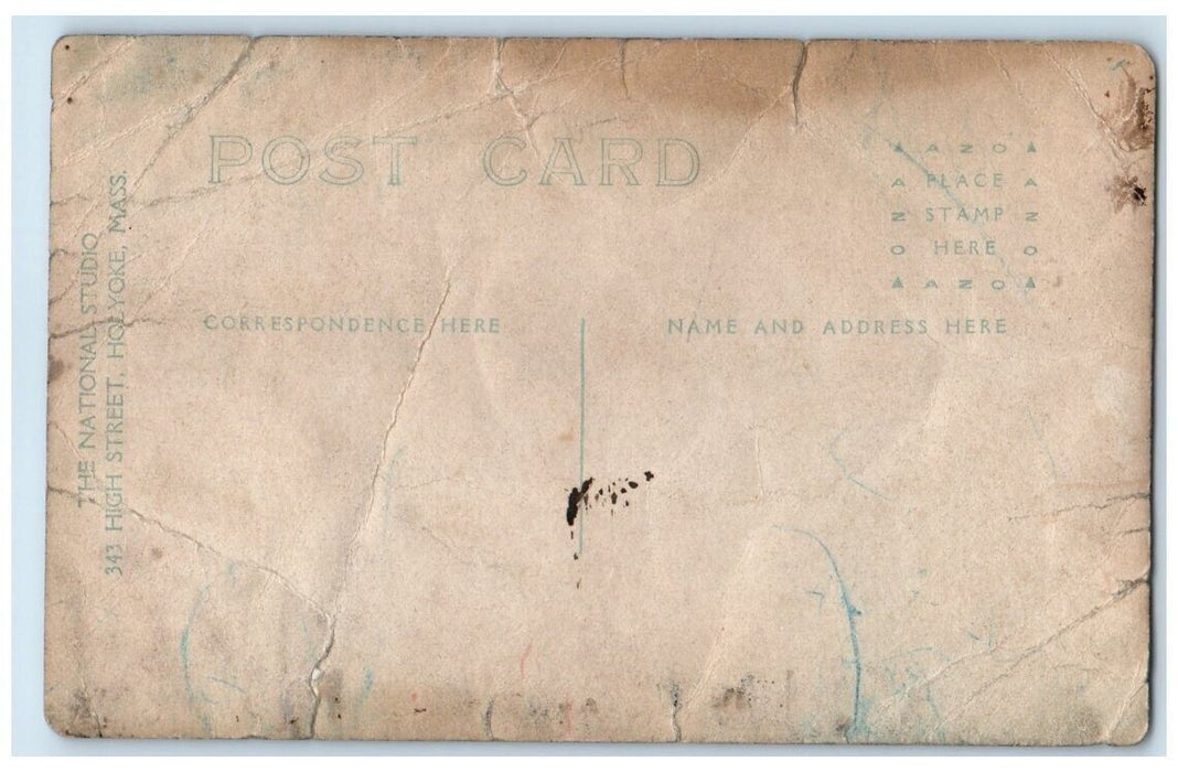 c1910's Lindenwald President Van Buren's Home Kinderhook NY RPPC Photo Postcard