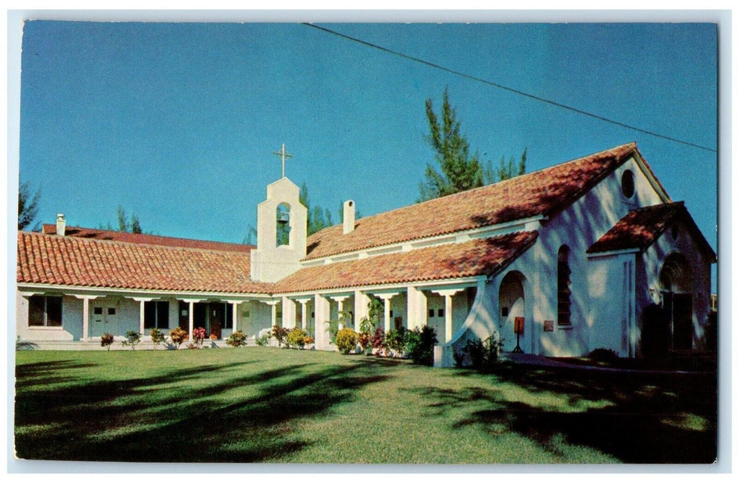 1960 Exterior View Chapel By The Sea Clearwater Florida Antique Vintage Postcard