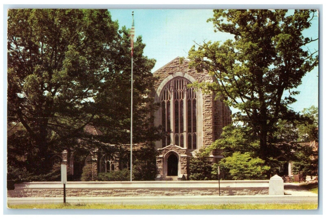 1960 Exterior View Washington Memorial Chapel Valley Forge Pennsylvania Postcard