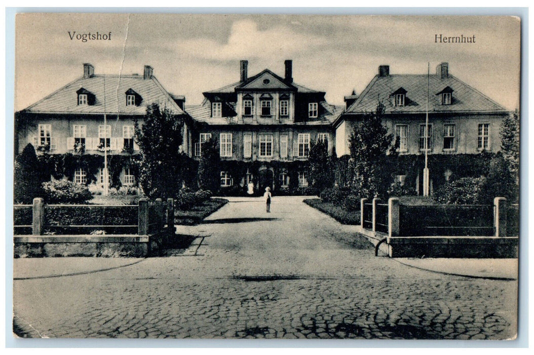 c1910 Vogtshof Herrnhut Görlitz Saxony Germany Unposted Antique Postcard