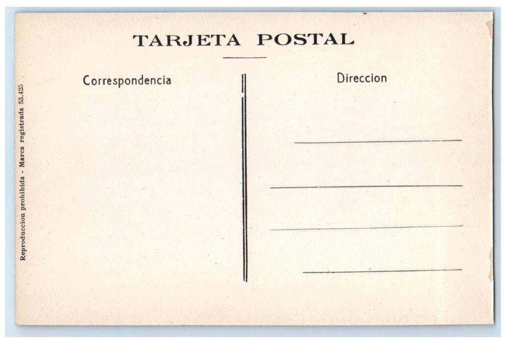 c1910 View of Rambla De Estudios Barcelona Spain Unposted Antique Postcard