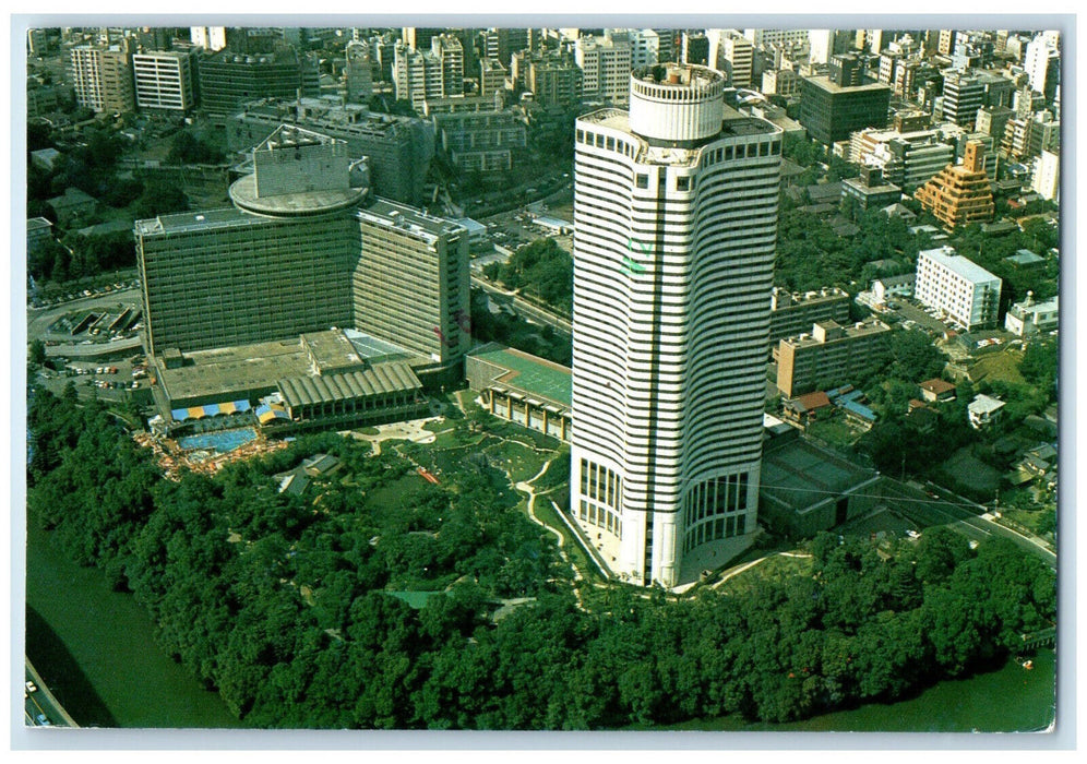 1977 The New Otani Hotel Tower Garden Chiyoda-Ku Tokyo Japan Postcard