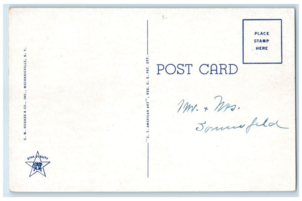 c1920 Floyd Bennett Memorial Bandstand Warrensburg New York NY Unposted Postcard