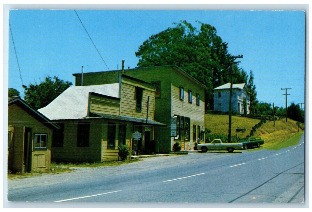 c1960 Highway One Marin County Headquarters Exterior Olema California Postcard