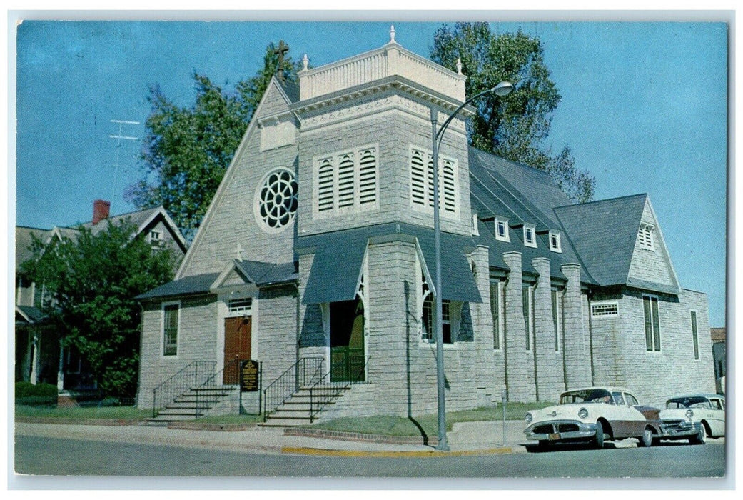 c1960 St Francis De Sales Catholic Church Salisbury Maryland MD Vintage Postcard