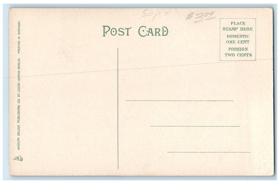 c1910's Mining Exchange Building Street View Denver Colorado CO Antique Postcard