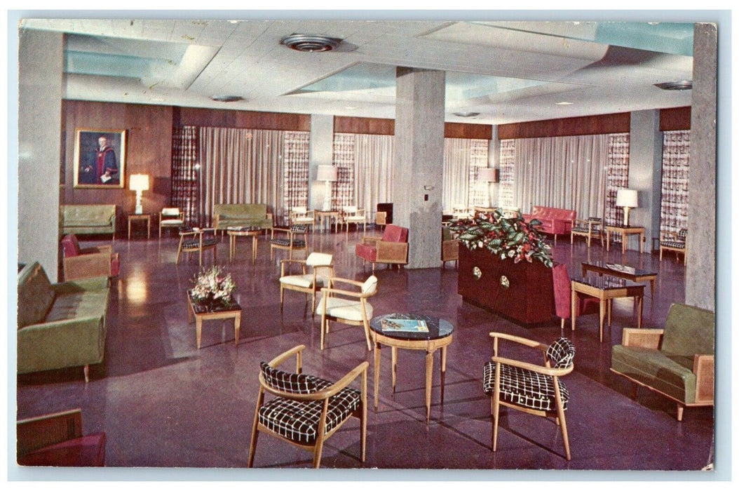 c1950's Ochsner Foundation Lobby Interior View New Orleans Louisiana LA Postcard