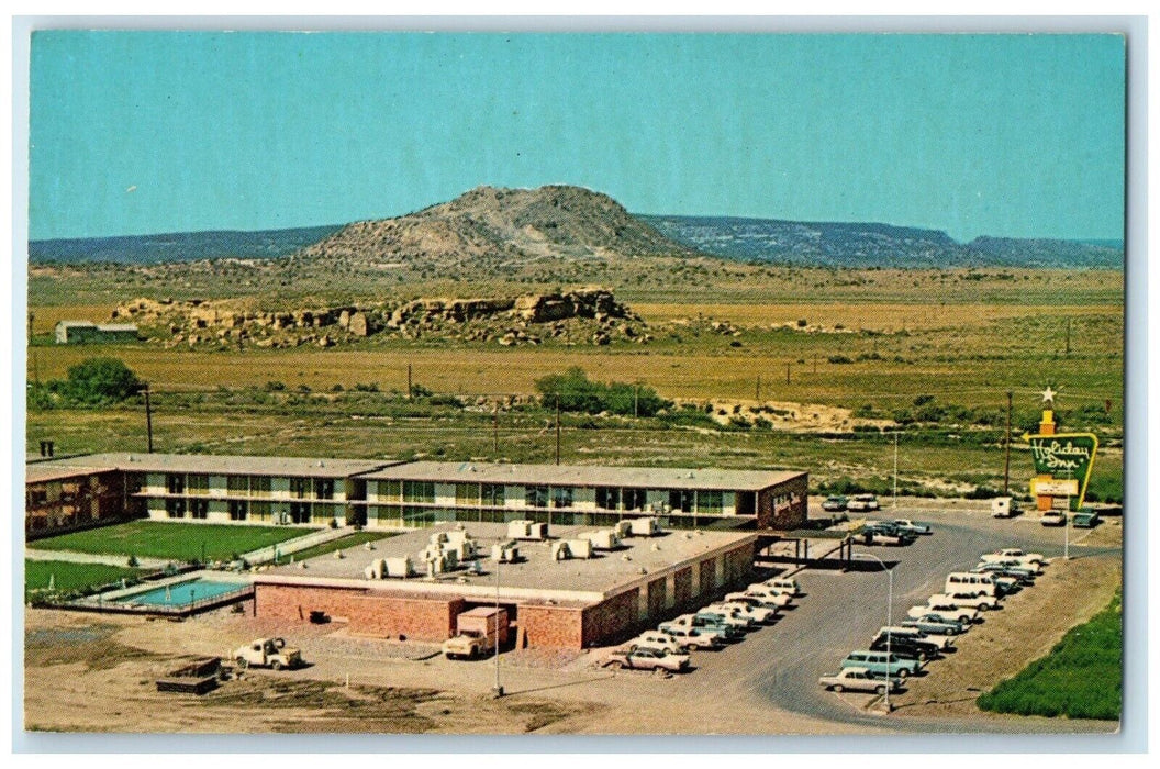 c1950's Bird's Eye View Of Holiday Inn Gallup New Mexico NM Vintage Postcard