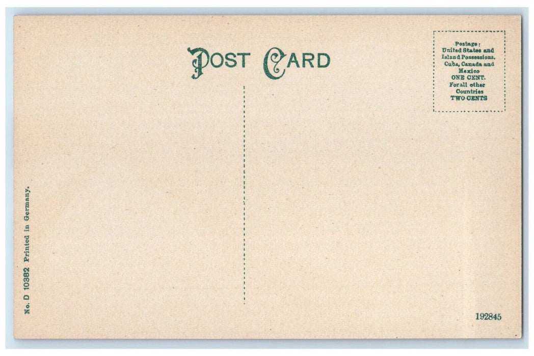 c1910 Dam Wildwood Park Canoe Boat Harrisburg Pennsylvania PA Vintage Postcard