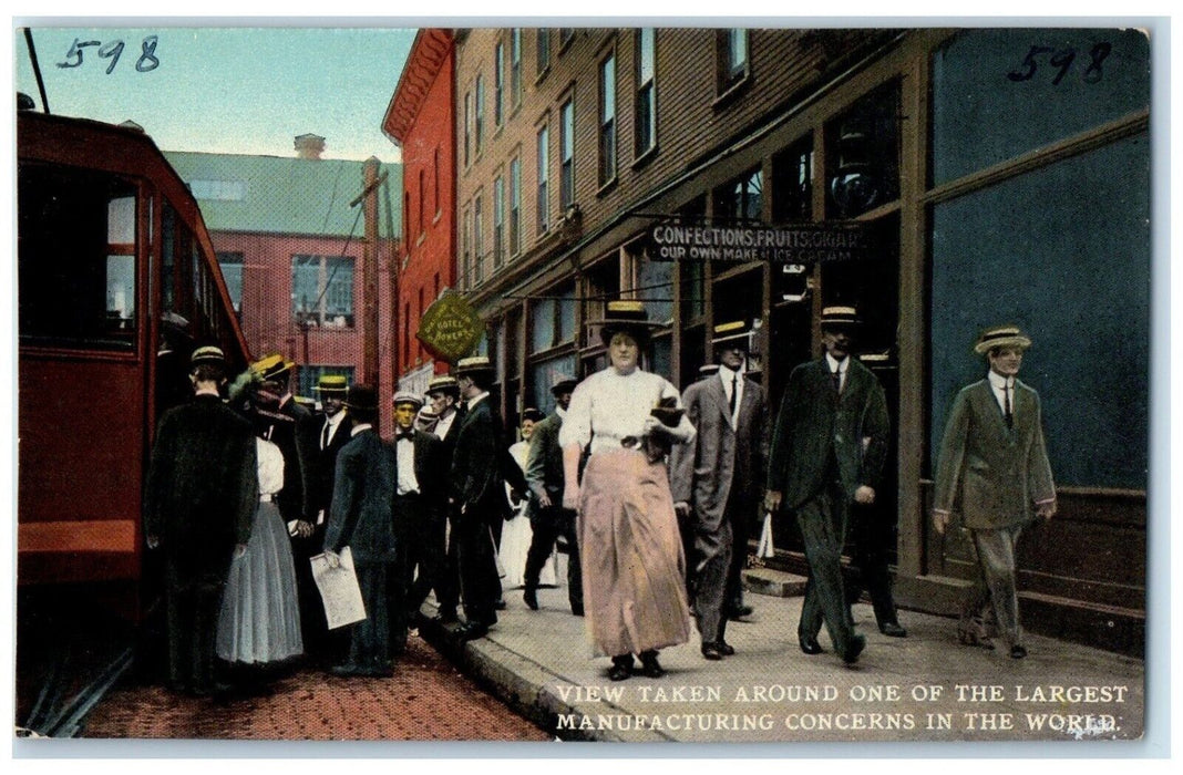 c1910 View Taken One Largest Manufacturing Concerns World Pittsburgh PA Postcard