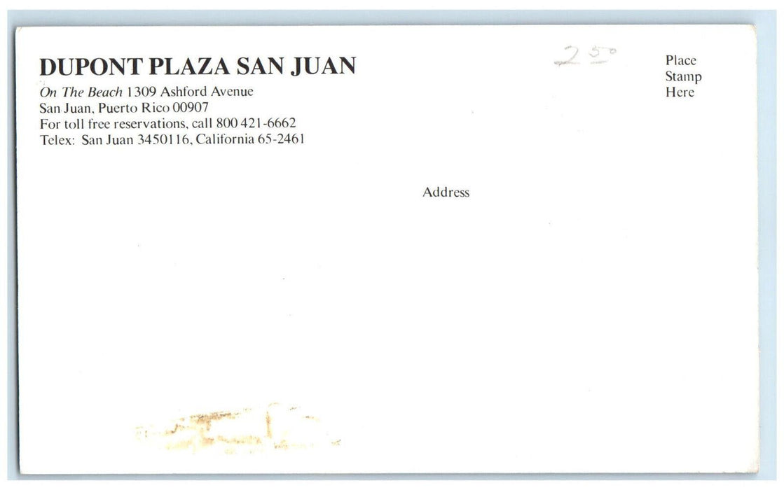 c1950's Dupont Plaza San Juan Puerto Rico Multiview Vintage Postcard