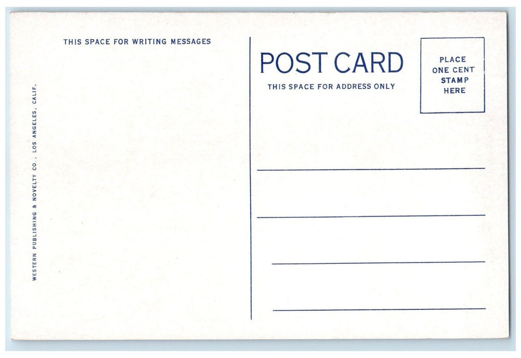 1940 Mary Pickford-Douglas Fairbanks Residence Beverly Hills California Postcard