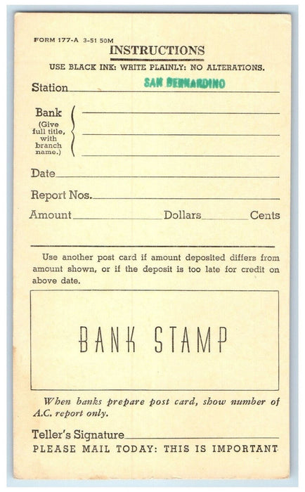c1905 Union Oil Company of California Los Angeles California CA Postal Card