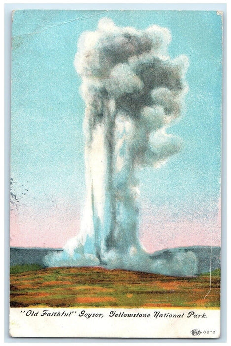 c1910's Albany Falls Idaho ID Seattle Washington Doane Cancel 1 Cent Postcard
