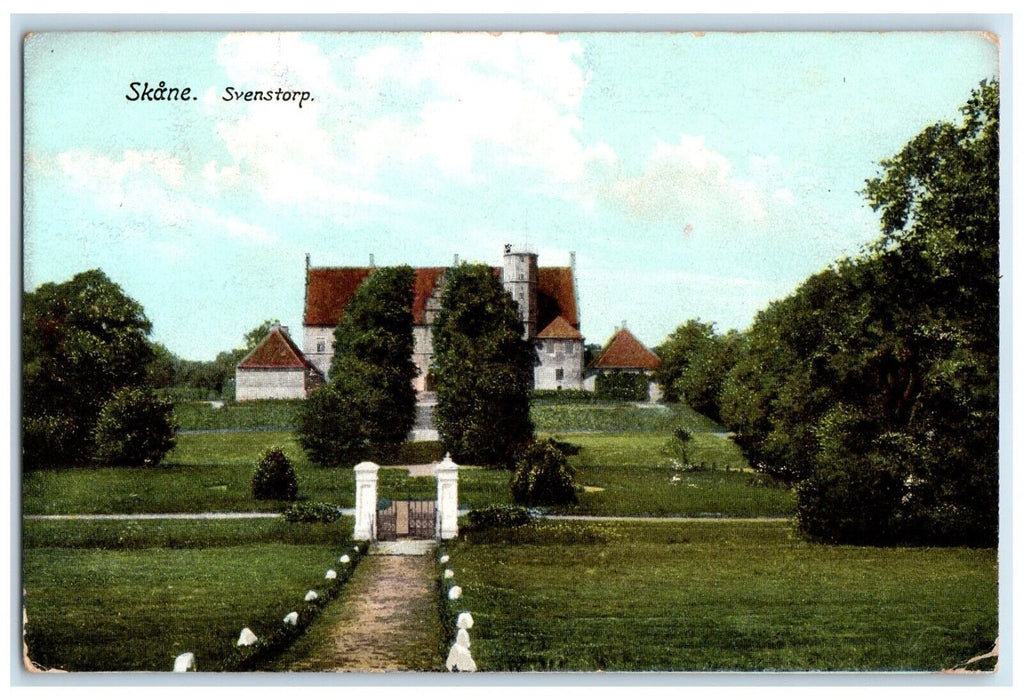 1908 Sunrise Minnesota MN To Harris DPO 1894-1954 Doane Cancel 1 Cent Postcard