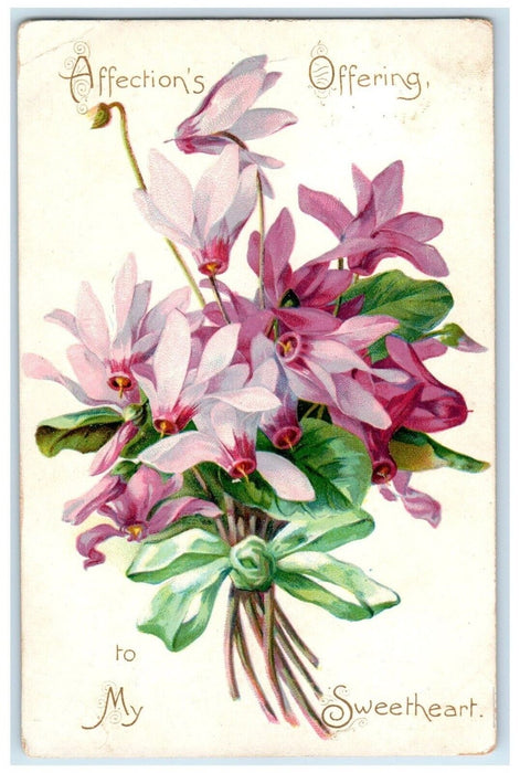 1907 Etter Minnesota MN To St. Paul DPO 1871-1927 Doane Cancel 1 Cent Postcard