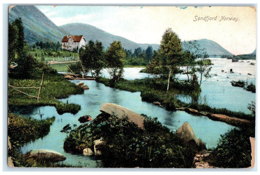 1909 Germantown Minnesota MN To Crookston DPO 1897-1928 Doane Cancel Postcard