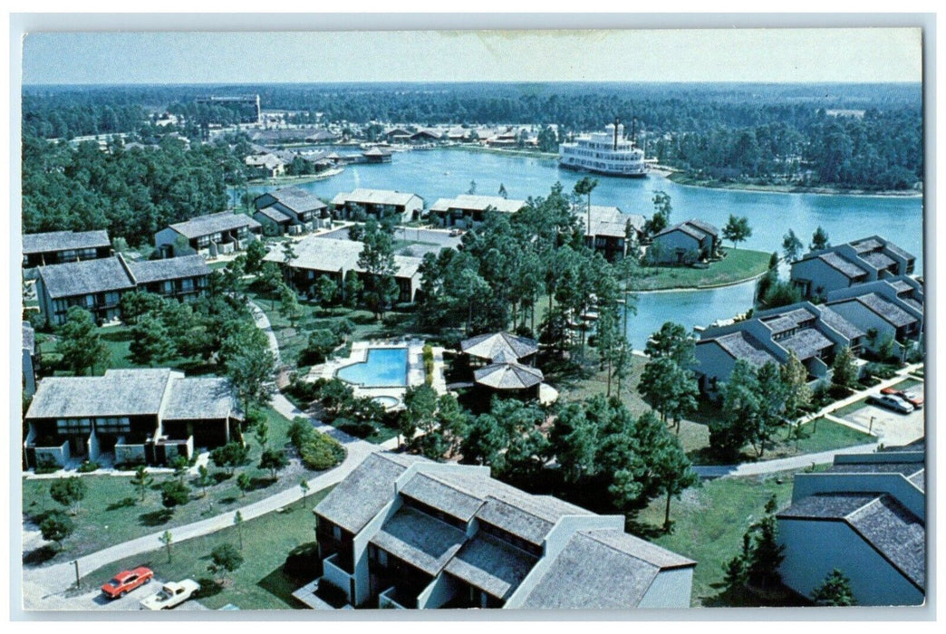 c1960 Quiet Corner World Villas Lake Buena Vista Shop Restaurant Jazz Postcard