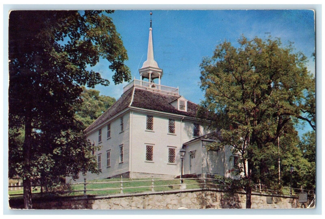 1955 Exterior Old Ship Church Building Hingham Massachusetts MA Vintage Postcard