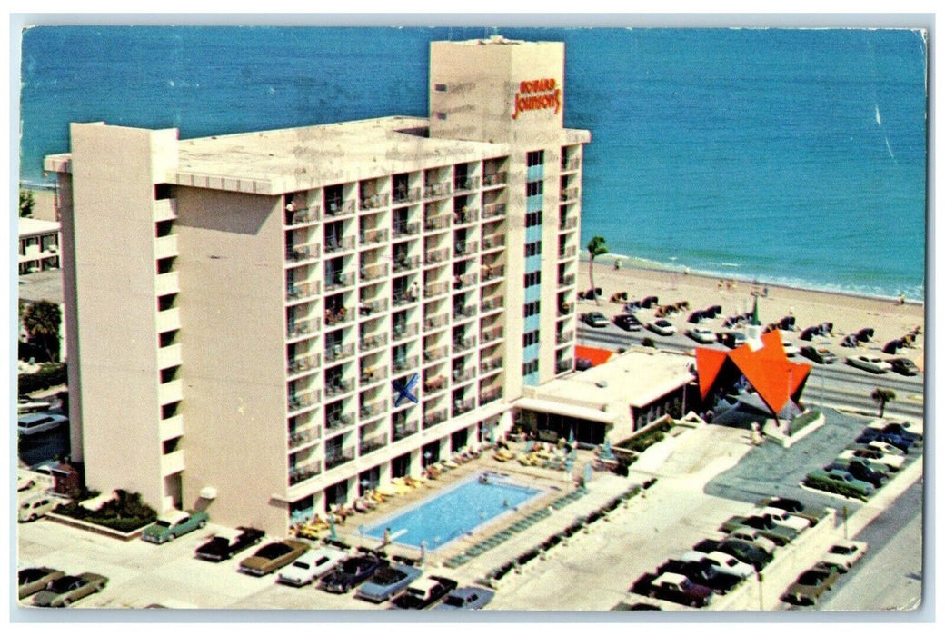 1974 Howard Johnson's Motor Lodge Restaurant Fort Lauderdale Florida FL Postcard