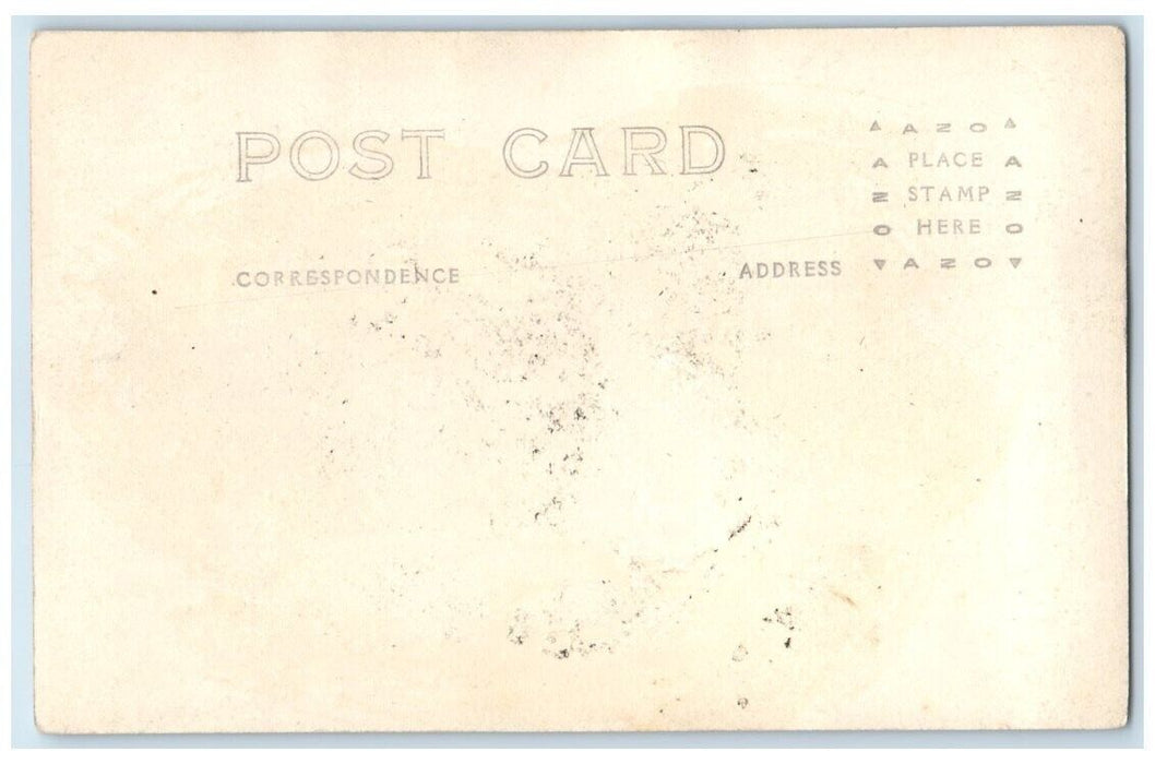 c1910's Public Library Building Nebraska City NE RPPC Photo Unposted Postcard