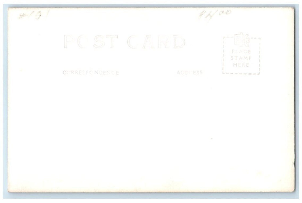 c1940's Jr High School Building View Hastings Nebraska NE RPPC Photo Postcard