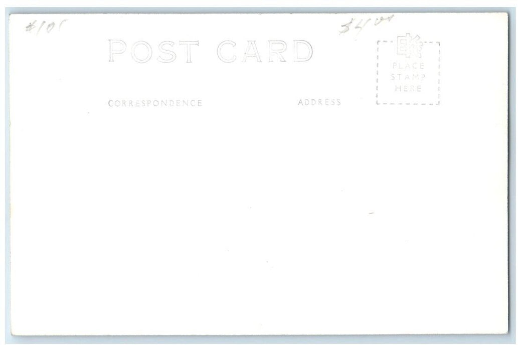 c1940's Bar Ranch Horse Stampede View Saddlestring WY RPPC Photo Postcard