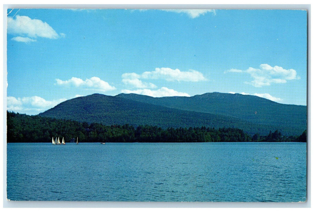 1961 Famed Dublin Lake Mt Monadnock Dublin New Hampshire NH Postcard