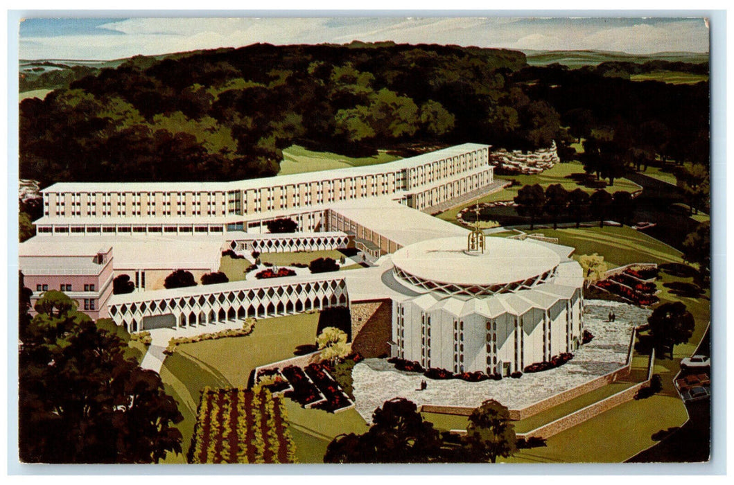 1964 Dominican Motherhouse St. Clara College Sinsinawa Wisconsin WI Postcard