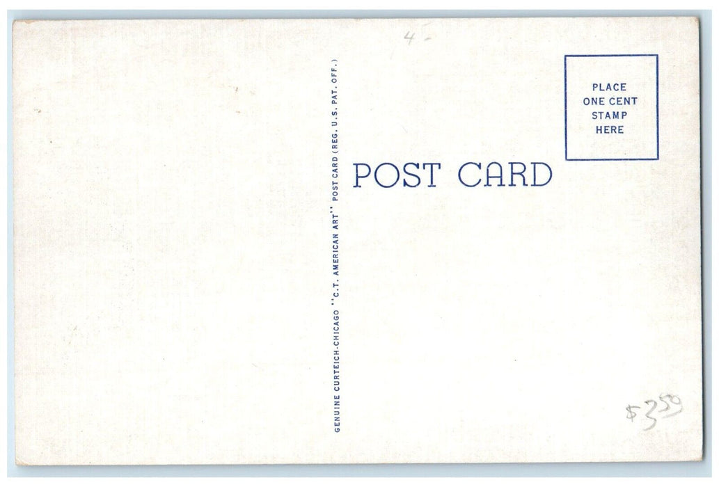 c1940 John Morrell Packing Plant Store Factory Exterior Ottumwa Iowa IA Postcard