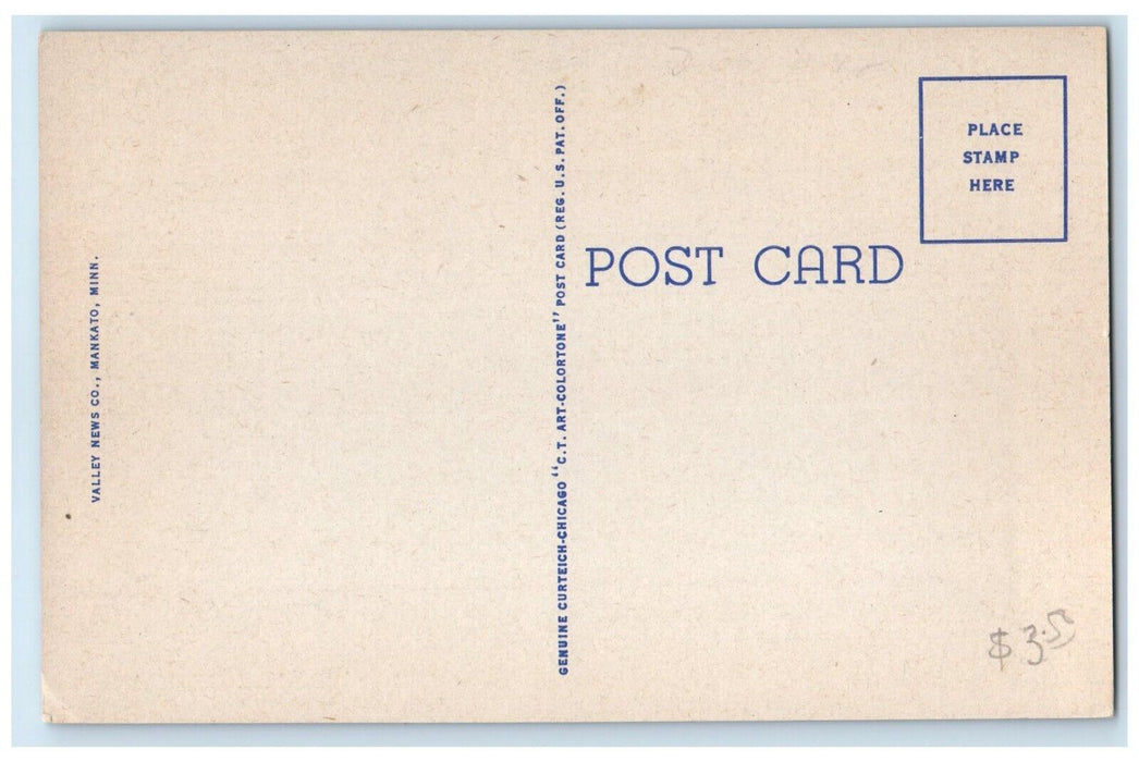 c1940's The Lodge Gull Point State Park Lake Okoboji Iowa IA Vintage Postcard