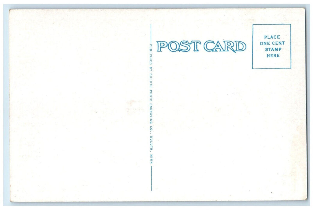 Rustic Lounge Grand View Lodge On Gull Lake Brainerd PO Nisswa MN Postcard