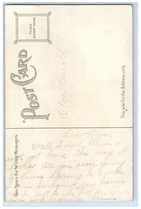 c1910 Town and Country Club Bridge St. Paul Minnesota MN Posted Postcard