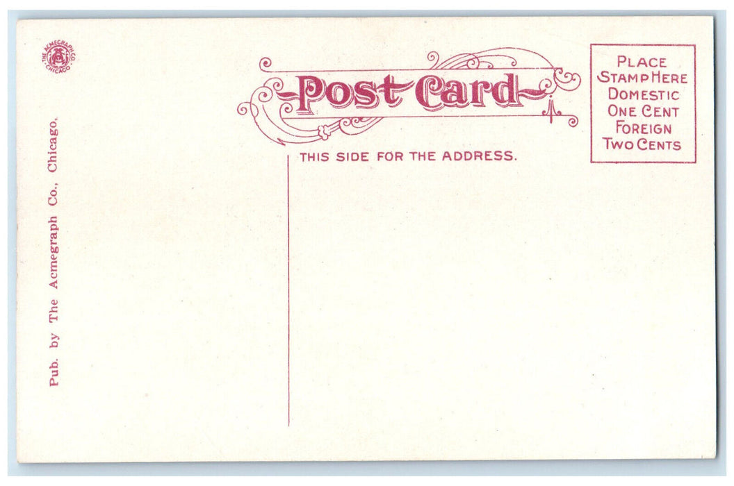 c1910 Old Round Tower Fort Snelling Minnesota MN Unposted Trolley Car Postcard