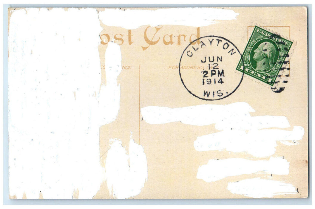 1914 St. Joseph Academy St. Paul Minnesota MN Clayton WI Unposted Postcard