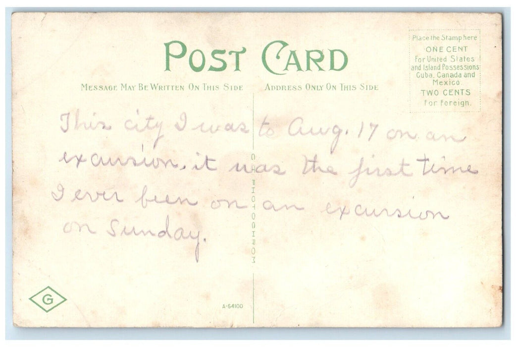 c1930's Post Office Building Stillwater Minnesota MN Unposted Vintage Postcard